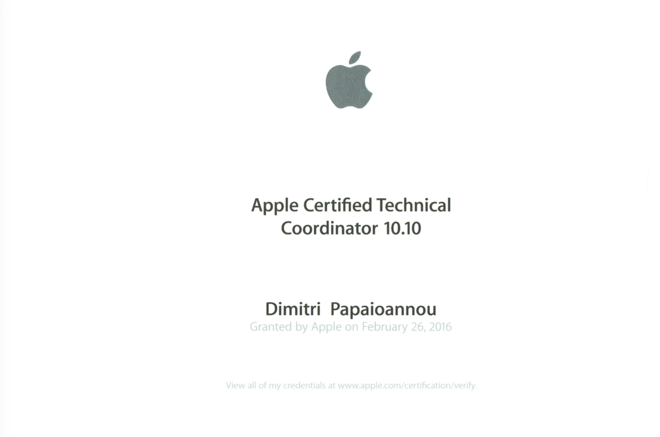 Apple Zertifikat